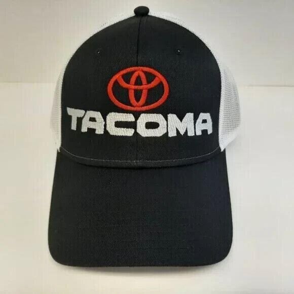 Retro Trucks Toyota Tacoma Embroidered Curved Bill Hat Mesh Snapback TRDPRO Cap - Picture 2 of 4